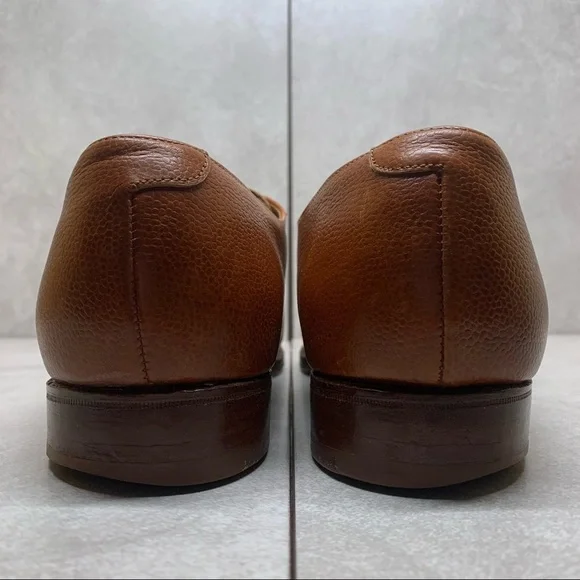 Crockett & Jones Hampsted leather + canvas shoes 9.5 D